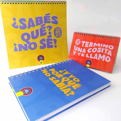 Kit cuaderno grande + Calendarios